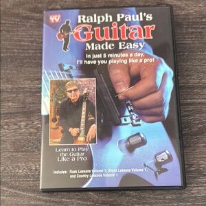 Ralph Paul’s Guitar Made Easy DVD